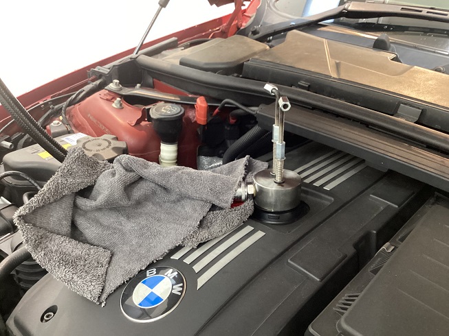 BMW E93 335i カブリオレ 整備 TEREXS エンジン内部洗浄 オイル交換