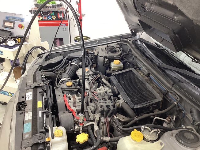 SUBARU スバル フォレスター 整備 TEREXS エンジン内部洗浄 オイル交換