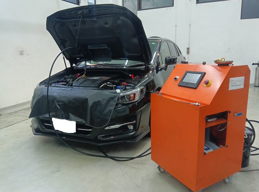 スバル レヴォーグ 過走行車の内部洗浄って？ 本来のパフォーマンスを引き出すにはエンジン内部のスラッジを徹底除去してください！ エンジンが超快適になります。