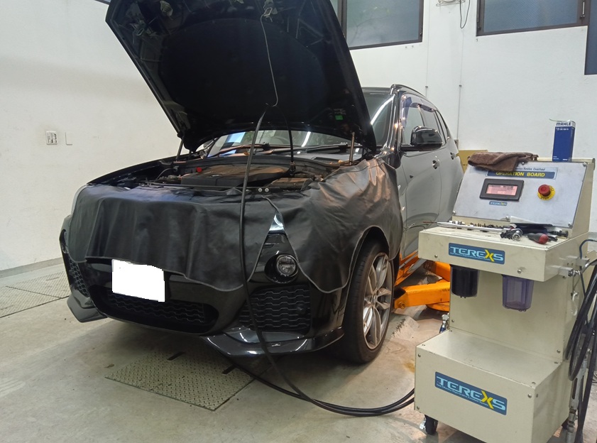 BMW X3 ディーゼル車のエンジンの内部洗浄って？  欧州ディーゼル車は常にエンジン内部を綺麗にしておくのが良し！BMW本来のパフォーマンスが蘇る！