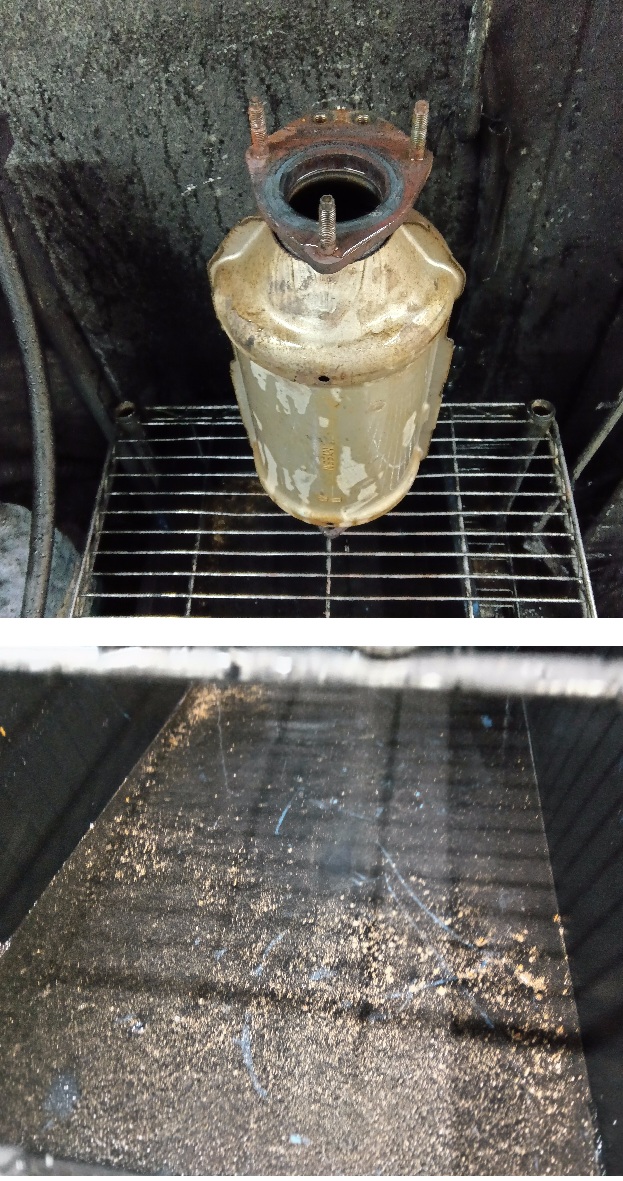 キャンターガッツ (アトラス) F24 DPF詰まり