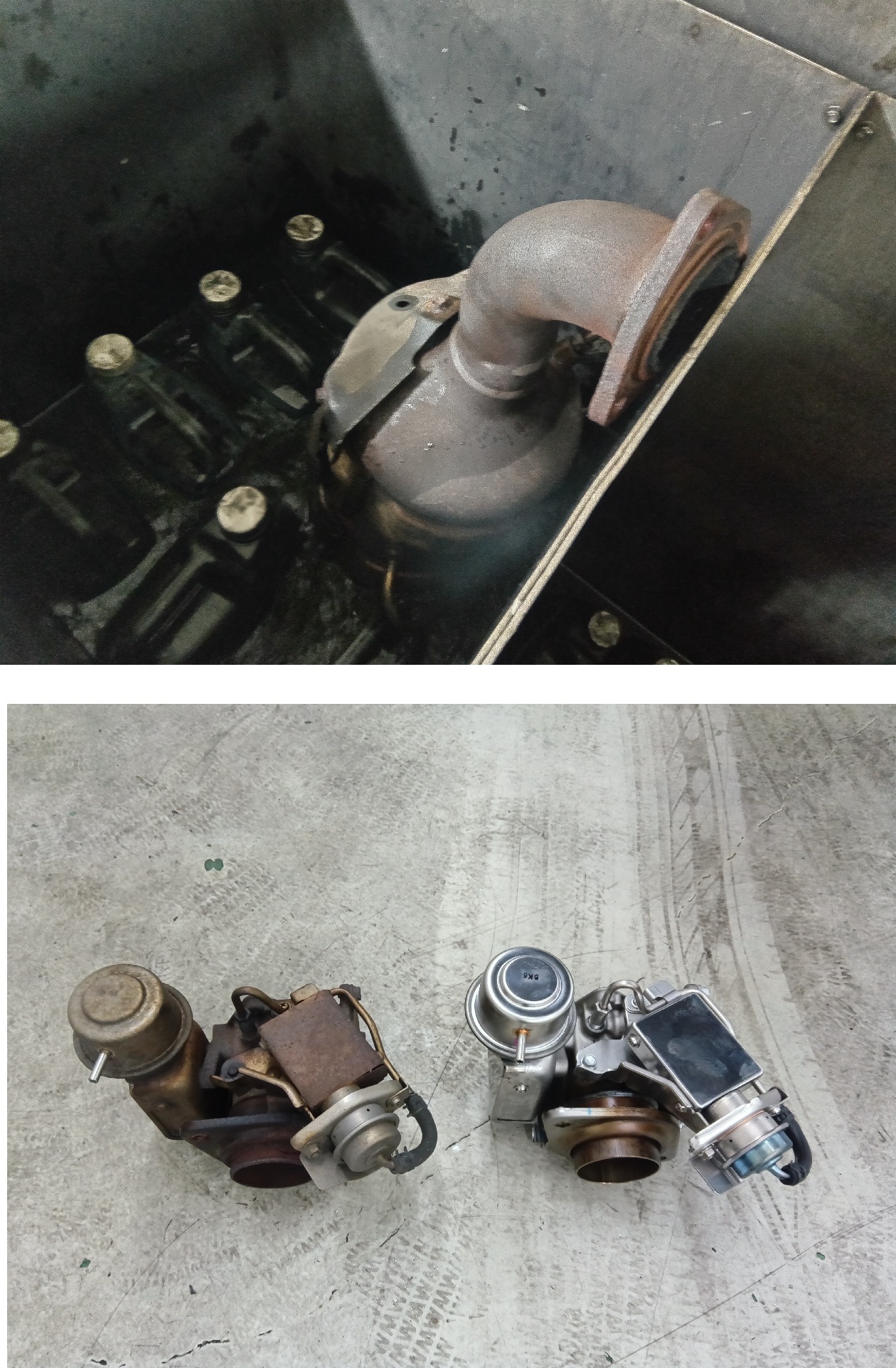 ハイエース DPF洗浄 排気コントロールバルブ交換