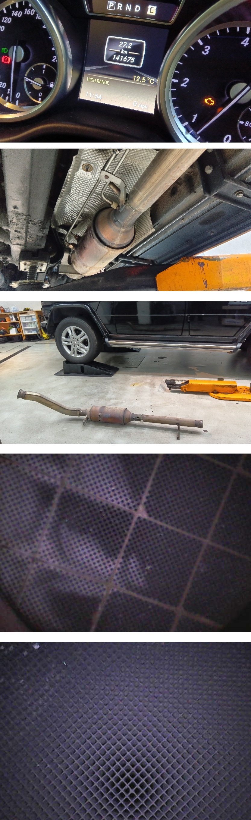 メルセデス ベンツ ゲレンデ ディーゼル DPF詰まり エラー